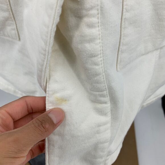 Prana Coat Womens XS Extra Small Breathe Rowen Fleece Lined Button Front Long - Picture 8 of 15